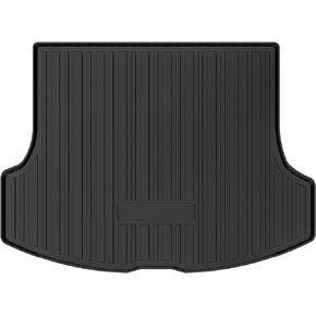 KUST Cargo Liner All Weather Trunk Liner Floor Mat for Lexus RX 2023 2024(Only for Non-Hybrid Model) Behind 2nd Row Seats Black 3PCS