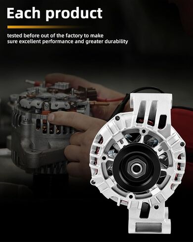 OCPTY Alternator for 2.8 3.5L For Chevy Colorado For GMC Canyon For Isuzu I250 I350 2004-06 GL-625 Automotive Replacement Alternators in Saudi Arabia