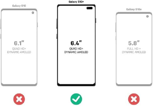 حافظة OtterBox Defender Series بدون شاشة لهاتف Galaxy S10+ (فقط) - يتضمن مشبك الحافظة - عبوة غير قابلة للبيع بالتجزئة - Big Sur (بيج شاحب/قرصان) in Saudi Arabia
