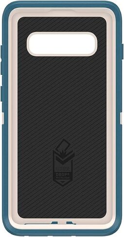 حافظة OtterBox Defender Series بدون شاشة لهاتف Galaxy S10+ (فقط) - يتضمن مشبك الحافظة - عبوة غير قابلة للبيع بالتجزئة - Big Sur (بيج شاحب/قرصان) in Saudi Arabia