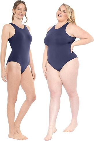 STRETCH IS COMFORT بدلة بيكيني للسيدات بالإضافة إلى ذلك ناعمة ورقبة عالية مع إغلاق بالإطباق in Kuwait