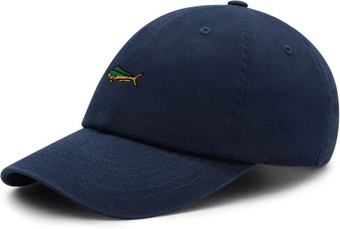 Mahi-Mahi Fish Premium Dad Hat Embroidered Baseball Cap Fishing Ocean in Saudi Arabia