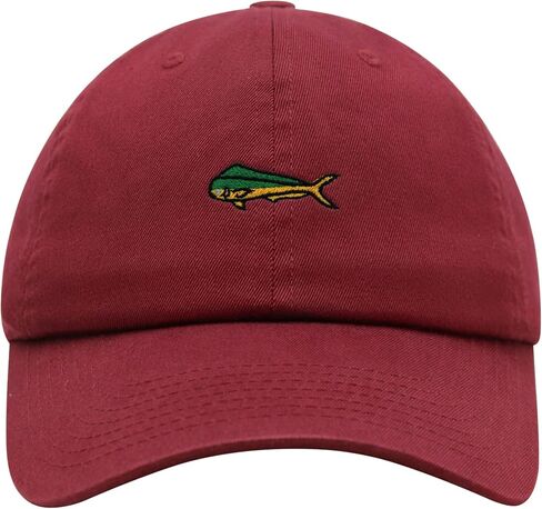Mahi-Mahi Fish Premium Dad Hat Embroidered Baseball Cap Fishing Ocean in Saudi Arabia