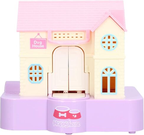 Fun Puppy Villa Piggy Bank, Lucky Dog House Automatic Swallowing Piggy Bank with Light and Music Effects Children's Toy Gifts( Lucky Dog) in Saudi Arabia