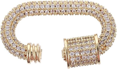 SEWACC Necklace Clasp Rhinestone Necklace Charm Clasp Jewelry Connector Clasp Keychain Clip Hook for Necklaces Jewelry Making in Saudi Arabia