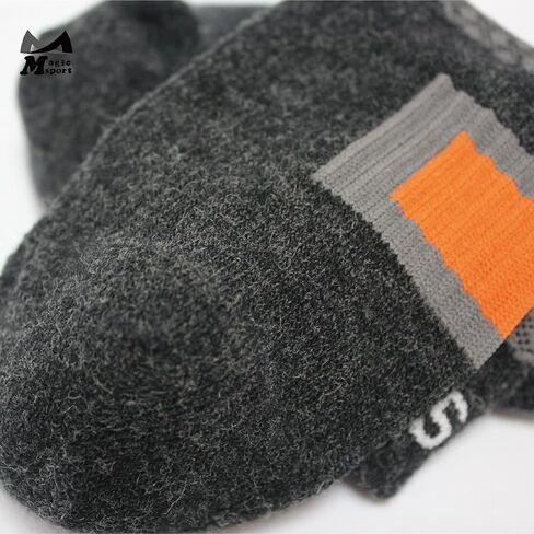 Merino Wool Above Ankle Cushioned Hiking Socks for Running, Hiking, Cycling, Camping, Ankle Socks, Arch Support in Saudi Arabia