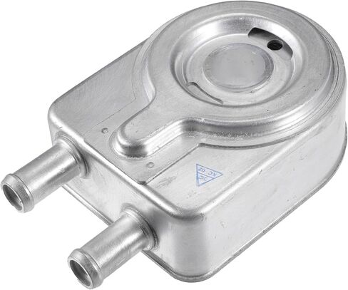 Engine Oil Cooler Kit Compatible for Hyundai Tucson 2018-2021, Durable Aluminum Alloy Silver Tone Transmission Oil Cooler with O-ring Seals in Saudi Arabia