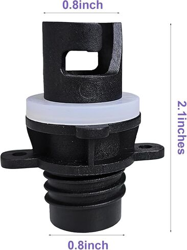 SUP Inflatable Pump Valve Adaptor, Paddle Board Pump Nozzle with 2 Different Sizes of Seals for Paddle Board Inflatable Boat in Saudi Arabia