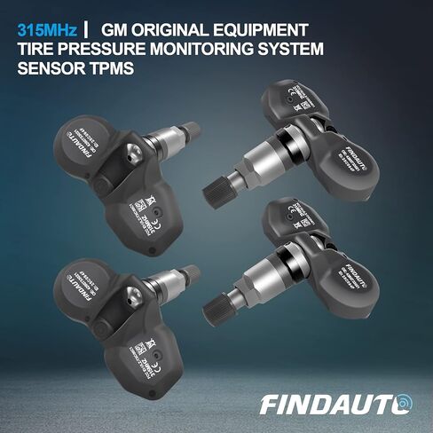 استبدال FINDAUTO لمستشعر الإطارات 315 ميجا هرتز للمعدات الأصلية نظام مراقبة ضغط الإطارات TPMS + لكزس لبونتياك لسليل لتويوتا يستبدل 4260704010 4260706011 4 عبوات in Saudi Arabia