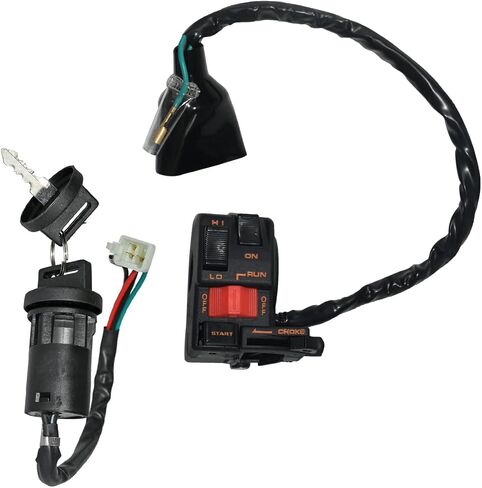 قتل/الضوء/مرحبا/منخفض/مفتاح التشغيل لهوندا ATC250 250SX 1985 1986 1987 مع مفتاح إشعال التبديل in Saudi Arabia