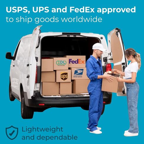 صناديق شحن مموجة صغيرة من IDL Packaging مقاس 9 بوصة طول × 6 بوصة عرض × 2 بوصة ارتفاع (عبوة من 10) - اختيار الجودة لصناديق التعبئة القوية للشحن USPS وUPS وFedEx - صناديق من الورق المقوى سهلة إعادة التدوير للتغليف in Kuwait