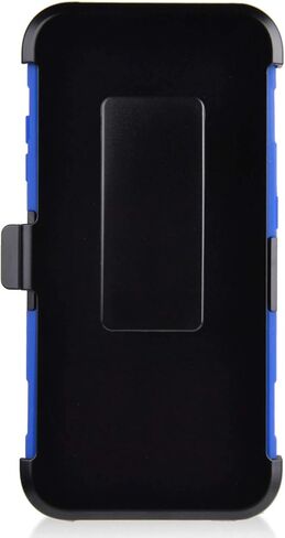 لهاتف Samsung Galaxy A01 SM-A015 - حافظة هاتف هجينة مع حامل/مشبك حزام - CV1 أسود in Kuwait