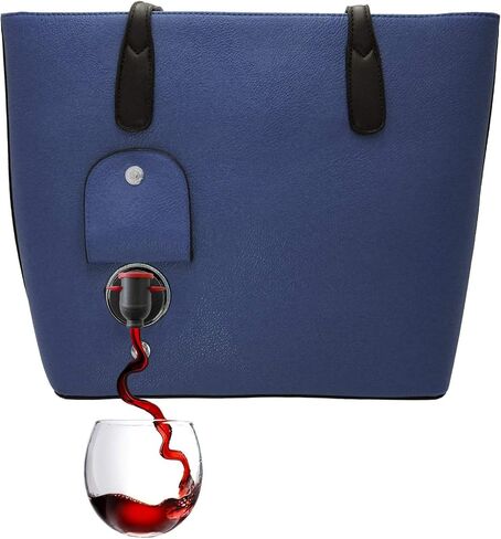 PortoVino Wine Purse (Blue), wine tote bag in Saudi Arabia