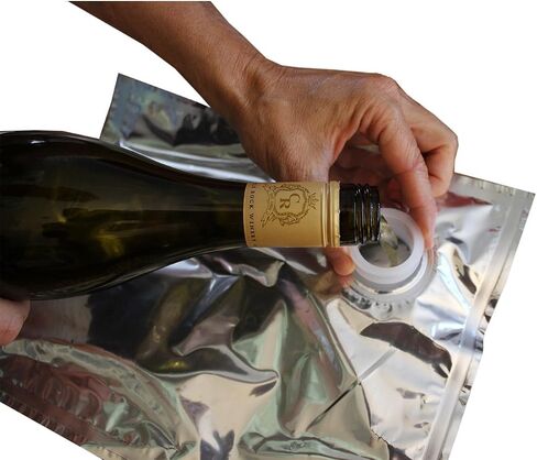 PortoVino Wine Purse (Blue), wine tote bag in Saudi Arabia