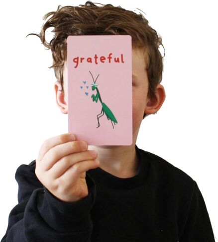 Animal Chat Emotion Activity Cards; Learn Feelings, Build Empathy, and Imagine Together; Mobile and Compact, Long-Lasting Cards in Kuwait