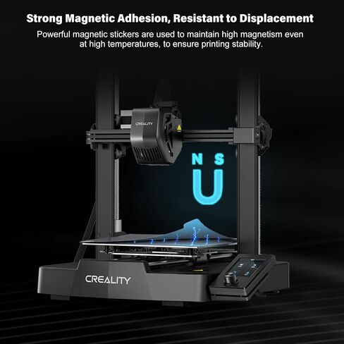 طقم لوحة بناء من Creality Official Ender 3 V3 SE من الفولاذ الزنبركي، ورقة PEI مزخرفة 235 × 235 مم للطابعة ثلاثية الأبعاد Ender 3 Pro/Ender 5 Pro/Ender-3 S1 Pro/Ender-3 V2 Neo/Ender-3 V3 KE//K1/K1C in Kuwait