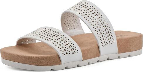 CLIFFS BY WHITE MOUNTAIN Women's Thrilled Slide Sandal in Saudi Arabia