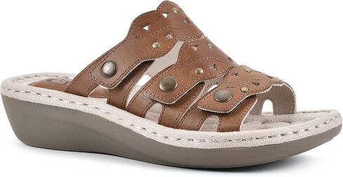 CLIFFS BY WHITE MOUNTAIN Caring Women's Slide Sandal in Saudi Arabia