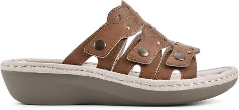 CLIFFS BY WHITE MOUNTAIN Caring Women's Slide Sandal in Saudi Arabia