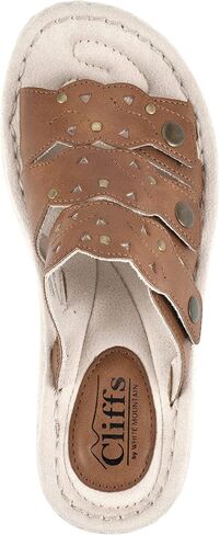 CLIFFS BY WHITE MOUNTAIN Caring Women's Slide Sandal in Saudi Arabia