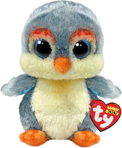 Ty Beanie Boos T37322 Fisher The Bird with Glittery Blue Eyes, The Plush with Big Sparkly Eyes - 15 cm in Saudi Arabia