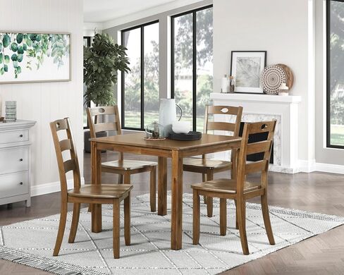 Dining Table-and-Chair-Sets, Walnut in Saudi Arabia