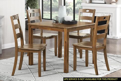 Dining Table-and-Chair-Sets, Walnut in Saudi Arabia