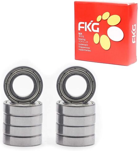 FKG 6800-ZZ 10x29x5mm محمل كرة أخدود عميقة محمل دروع معدنية مزدوجة مشحم مسبقًا 10 قطع in Saudi Arabia