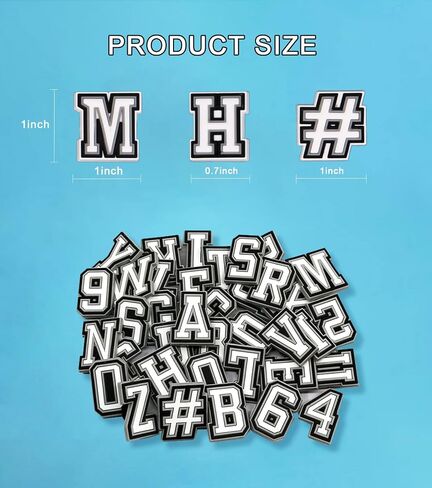 Letters Shoe Charms A-Z Letter Pins And 0-9# Numbers Shoe Charm Wristband Shoes Accessories for Boys Girls Adults Gifts in Saudi Arabia