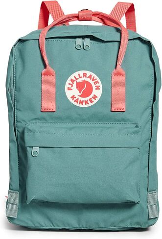 Fjallraven Women's Kanken Backack, Frost Green/Peach Pink, One Size in Saudi Arabia