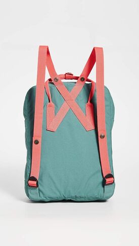 Fjallraven Women's Kanken Backack, Frost Green/Peach Pink, One Size in Saudi Arabia
