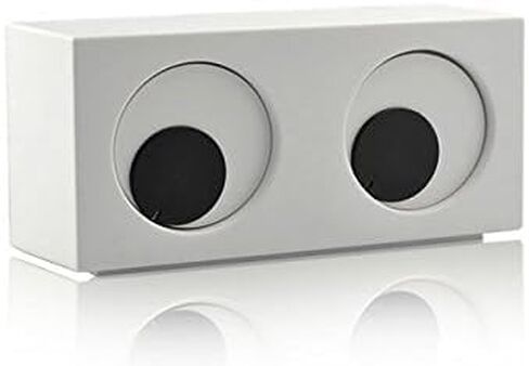 Novelty Rotating Eyes Desktop Alarm Clock Fun Looking Time Tracker in Saudi Arabia