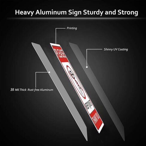 GLOBLELAND Please Keep Quiet Sign 8x12 inches 35 Mil Aluminum Quiet Please Metal Sign for Office Home Bedroom School Salon or Commerical Use, UV Protected and Waterproof in Saudi Arabia
