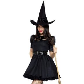 Leg Avenue Women's Classic Bewitching Witch Halloween Costume
