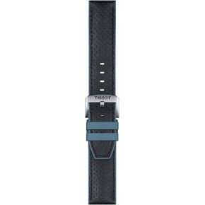 Tissot T852046785 22mm Lug Black Leather Strap