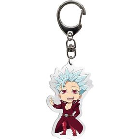 ABYSTYLE The Seven Deadly Sins Ban Acrylic Keychain Anime Manga Accessories Merch Gift