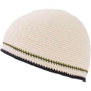 CHARM Mens Cotton Kufi Beanie - Knitted Hat Tight Elastic Japanese Skull Cap