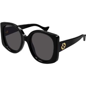 Gucci GG1257S Black/Grey 53/22/145 women Sunglasses