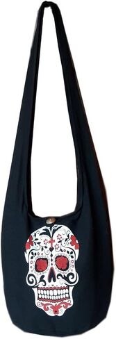 حقيبة يد صغيرة من Goth Punk Rock Skull Crossbody Shoulder Hippie Boho Hobo in Kuwait