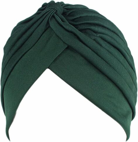 قبعة Qhome للسيدات من Rasta Turban بتصميم هندي على شكل قبعة ملفوفة للرأس وغطاء رأس وعصابة رأس بتصميم طباعة مختلفة in Saudi Arabia