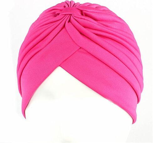 قبعة Qhome للسيدات من Rasta Turban بتصميم هندي على شكل قبعة ملفوفة للرأس وغطاء رأس وعصابة رأس بتصميم طباعة مختلفة in Saudi Arabia
