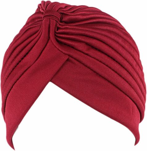 قبعة Qhome للسيدات من Rasta Turban بتصميم هندي على شكل قبعة ملفوفة للرأس وغطاء رأس وعصابة رأس بتصميم طباعة مختلفة in Saudi Arabia