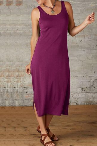 Women's Organic Midi Tank Dress in Saudi Arabia