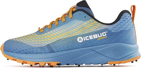 Icebug Mens NewRun BUGrip Trail Running Shoe with Carbide Studded Traction Sole in Kuwait