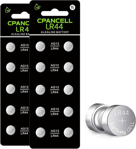 LR44 AG13 L1154f بطارية 357 303 SR441.5V بطاريات خلوية على شكل عملة معدنية (20 عددًا) in Kuwait