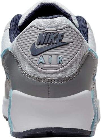 Nike Air Max 90 Men's Shoes (Pure Platinum/Worn Blue, us_Footwear_Size_System, Adult, Men, Numeric, Medium, Numeric_9_Point_5) in Saudi Arabia