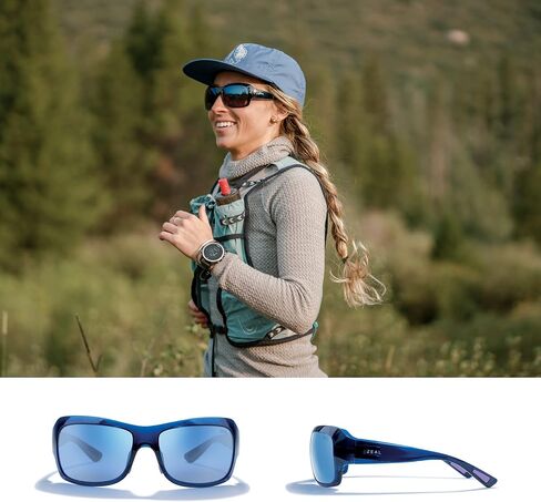 Zeal Optics Women's Nucla Cat-Eye Wrap Polarized Sunglasses in Saudi Arabia