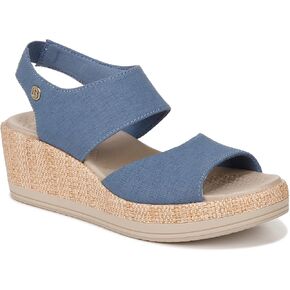 BZees Women's Reveal Ankle Strap Wedge Sandal in Kuwait