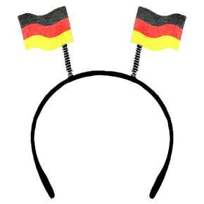 Needzo Germany Flag Bopper Headband, Germain Pride Festival Hair Accessories, One Size
