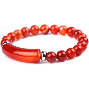 COLORFUL BLING 8MM Healing Natural Stone Stretch Bracelets Aventurine Jade Gemstone Strand Bangle Beaded Chakra Love Crystal Energy for Women Girls Unisex Handmade Jewelry